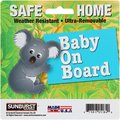 Sunburst Systems Decal Baby Safety Road Koala 5 in x 5 in 5184